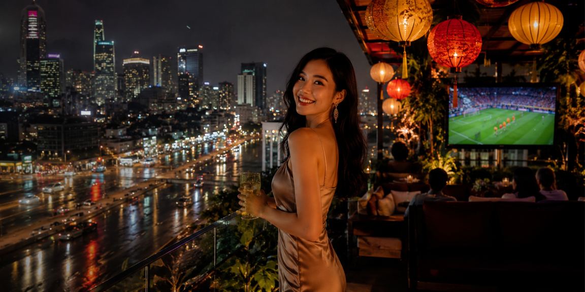 Cổ động viên bóng đá tại Hồ Chí Minh theo dõi kèo cược qua ứng dụng điện thoại