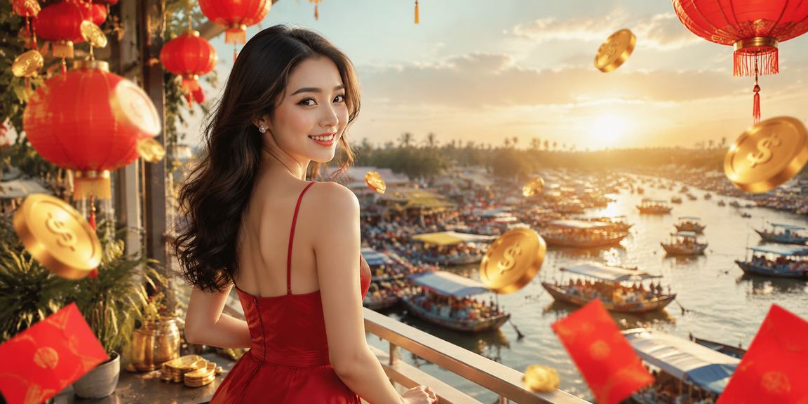 Không khí cá cược thể thao sôi động tại vùng sông Mekong về đêm
