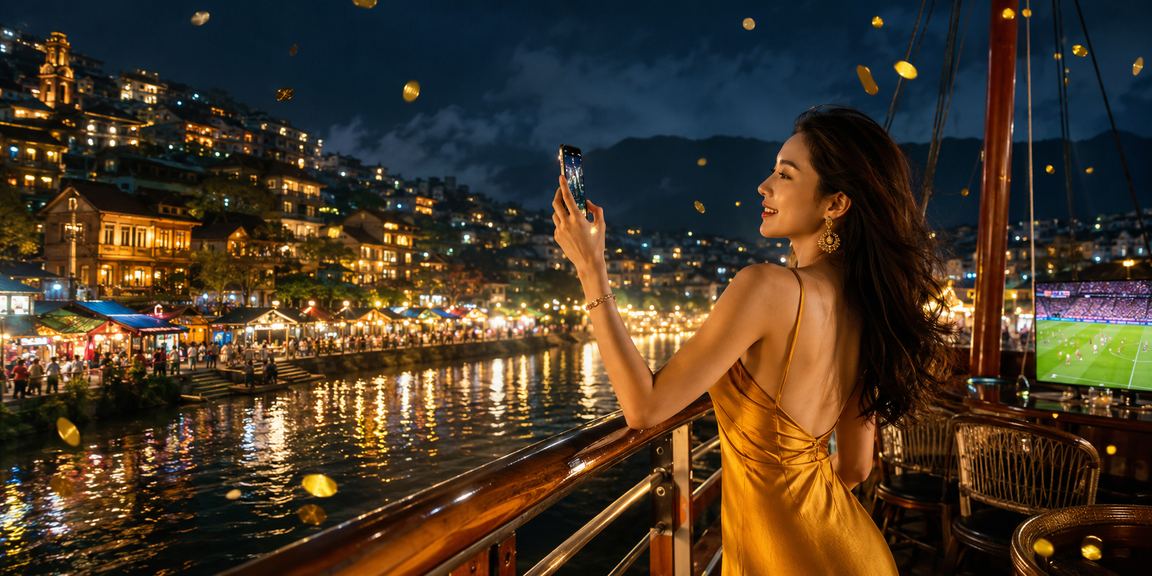 Không khí cá cược thể thao và casino tại Việt Nam với màn hình hiển thị tỷ lệ kèo